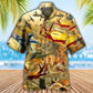 Combat Aircraft Fly Sky Fire - Hawaiian Shirt - Reefox