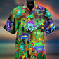 Frog Lover Stunning Neon - Hawaiian Shirt - Reefox