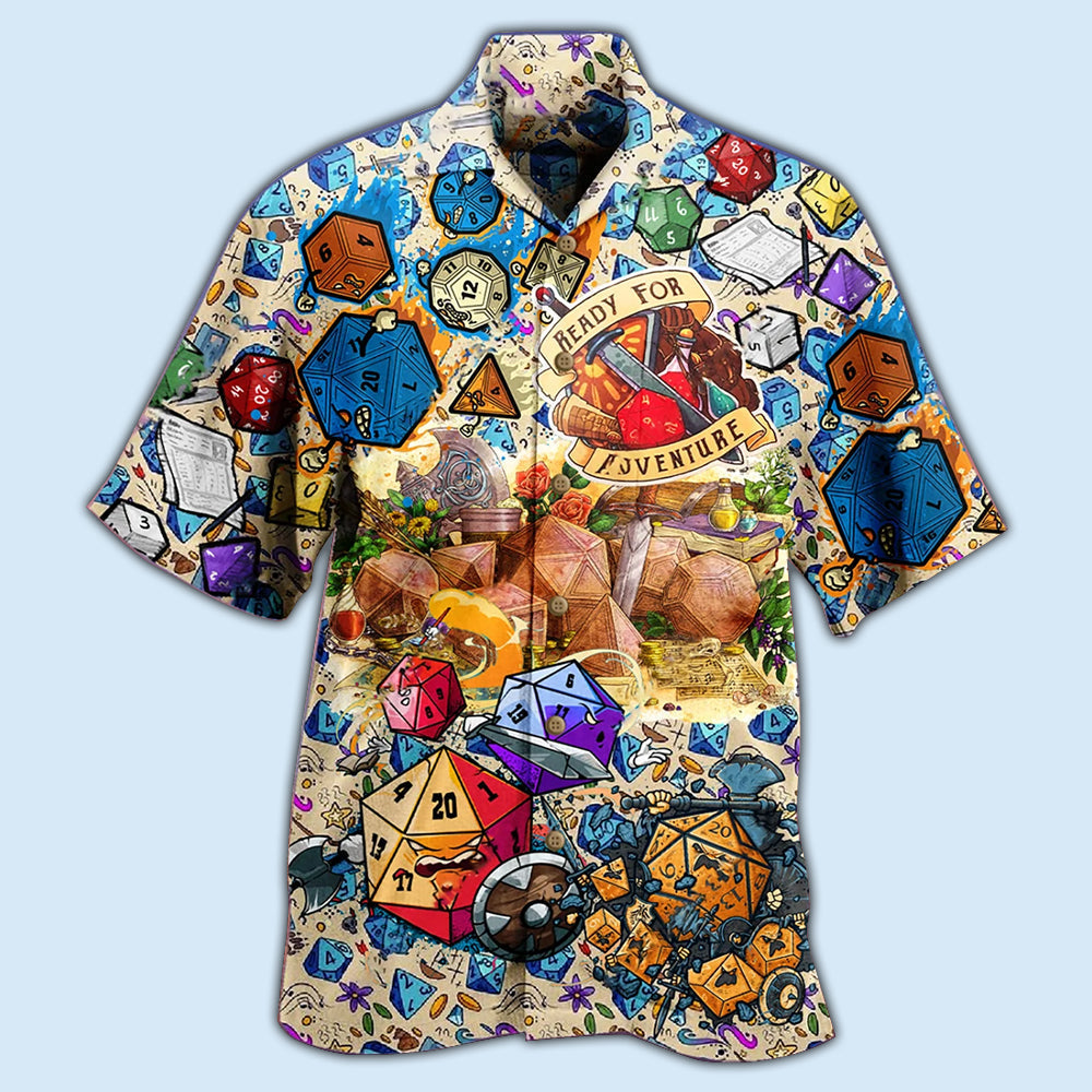 D20 Twinkle Twinkle Ready For Adventure - Hawaiian Shirt - Reefox