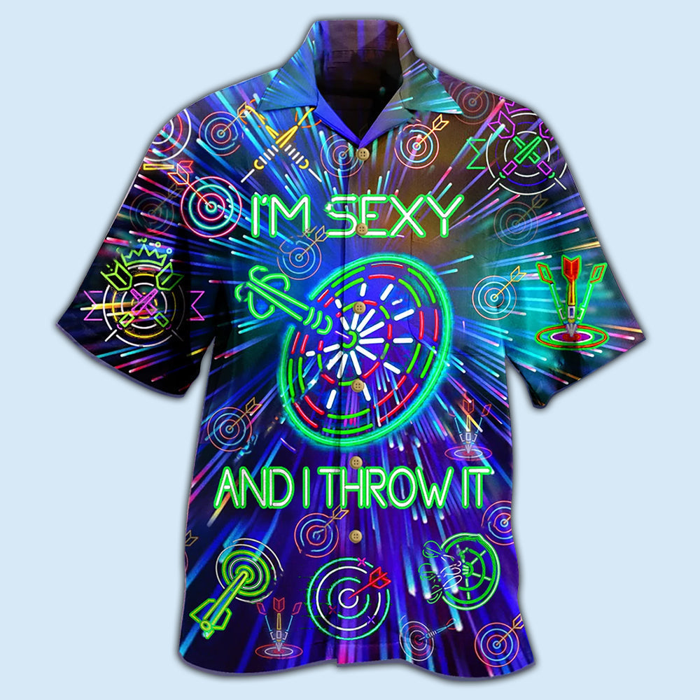 Darts I'm Sexy And I Throw It - Hawaiian Shirt - Reefox