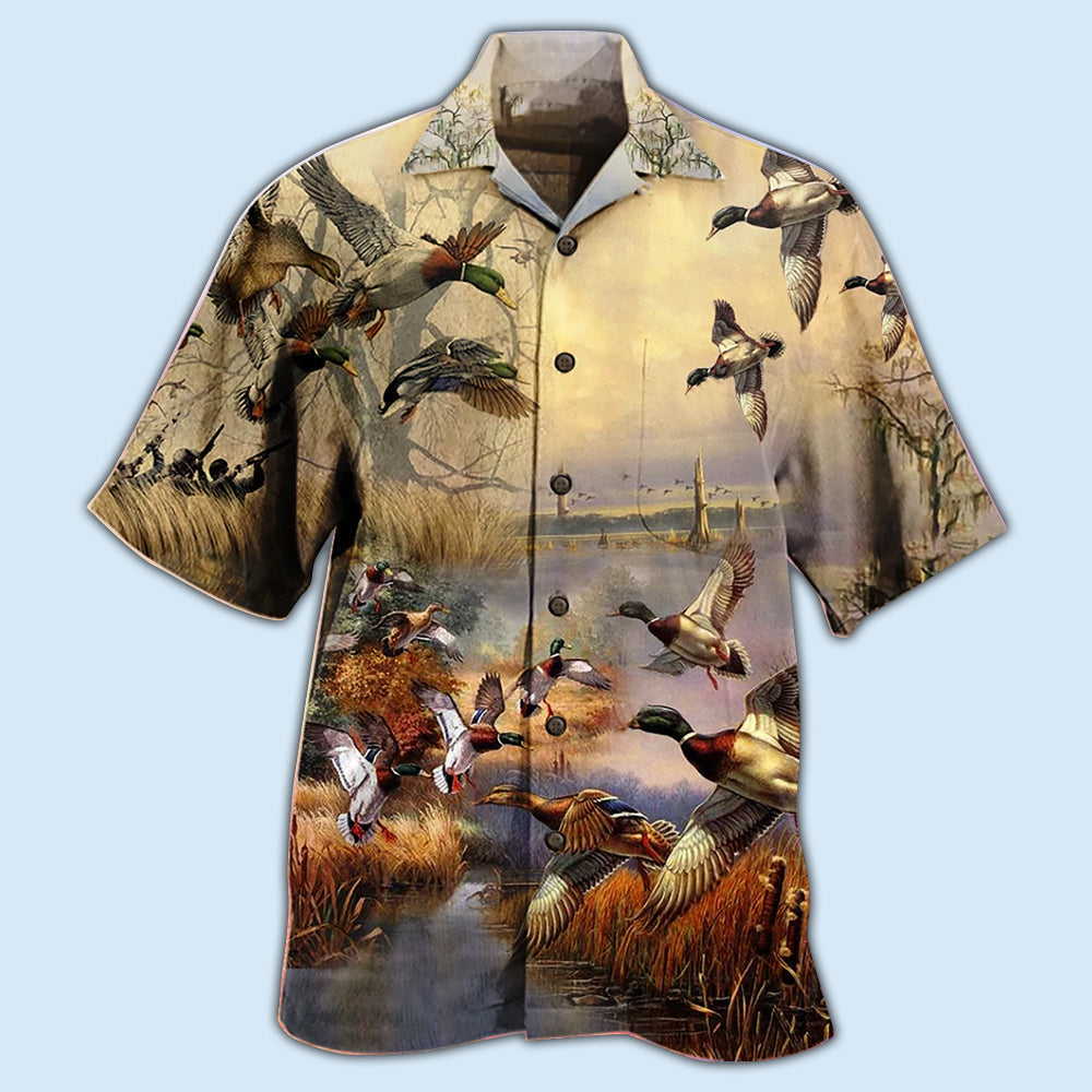 Duck Amazing Vintage Wild Duck - Hawaiian Shirt - Reefox