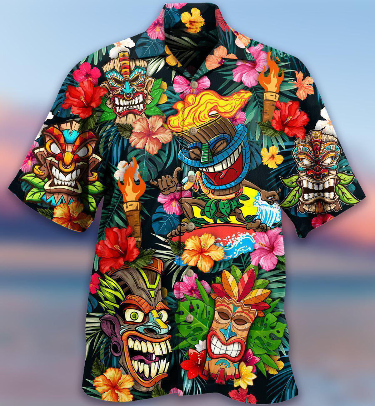 Tiki Hawaii Style Lover - Hawaiian Shirt - Reefox