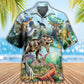 Dinosaur World Summer Sky Cool - Hawaiian Shirt - Reefox