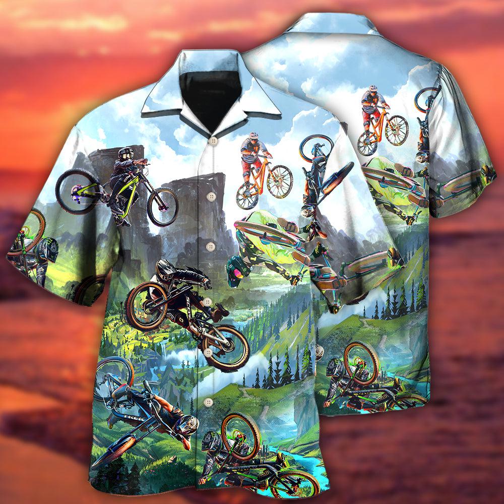 Bike Don't Follow Me You Won't Make It Cool Style - Hawaiian Shirt - Reefox