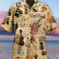 Violin Love Life Style Vintage Style - Hawaiian Shirt - Reefox