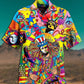 Hippie America Colorfull Style - Hawaiian Shirt - Reefox