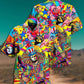 Hippie America Colorfull Style - Hawaiian Shirt - Reefox