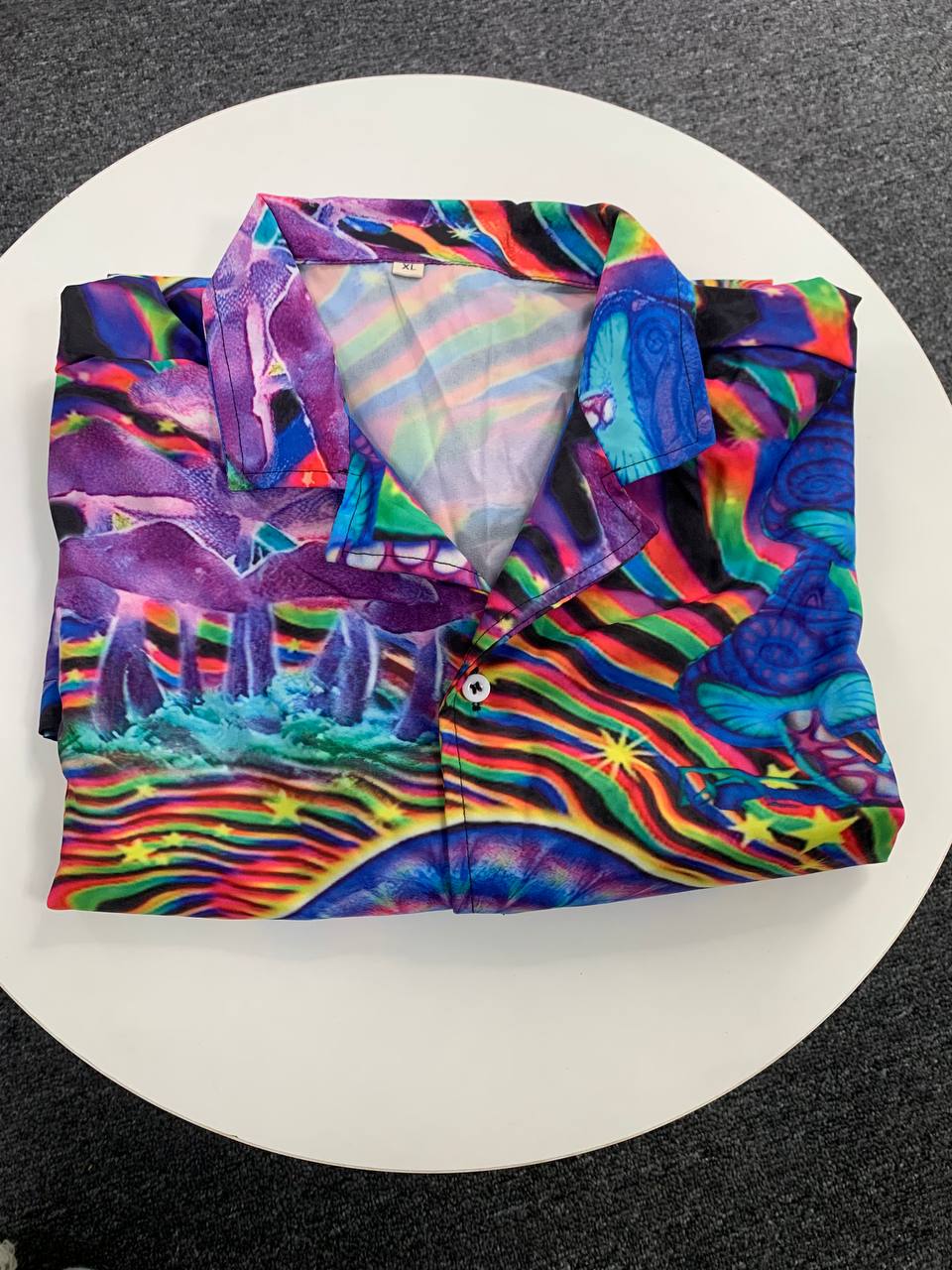 Hippie Mushroom Stunning Magic Style - Hawaiian Shirt - Reefox