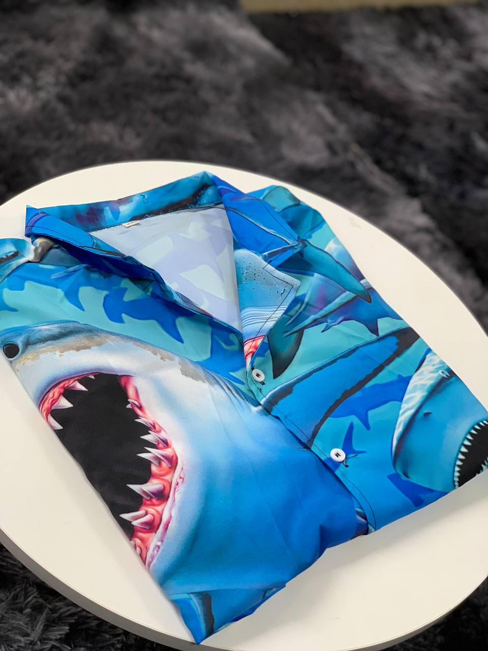 Shark Awesome Love It Love Ocean Shark - Hawaiian Shirt - Reefox