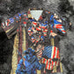 America Skull Pride Cool Style - Hawaiian Shirt - Reefox
