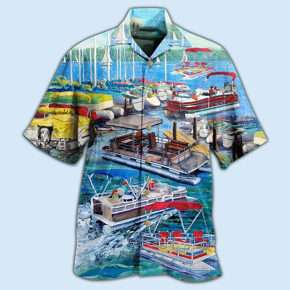 Pontoon Captain Life Style - Hawaiian Shirt - Reefox