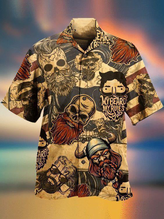 Viking Warrior Life Style - Hawaiian Shirt - Reefox